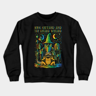 King Gizzard and The Lizard Wizard // Original Fan Art Crewneck Sweatshirt